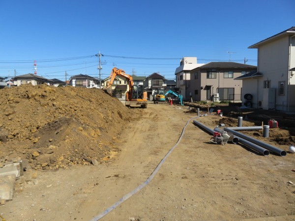 桶川市末広、土地の画像です