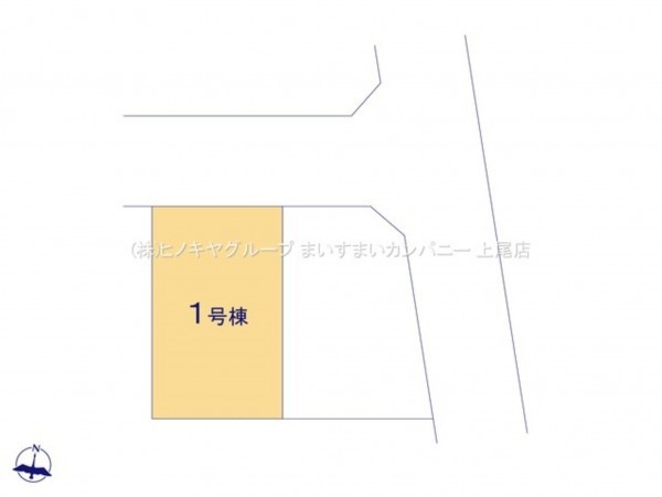 桶川市坂田東、新築一戸建ての画像です