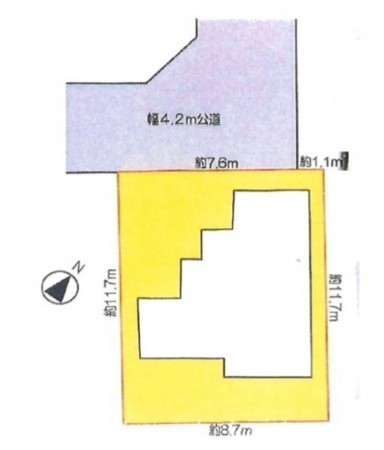 桶川市大字加納、中古一戸建ての間取り画像です