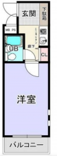 桶川市東、マンションの間取り画像です