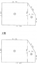 桶川市大字加納、収益物件/事務所の間取り画像です