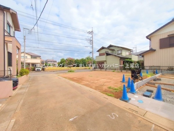 上尾市中妻、土地の画像です