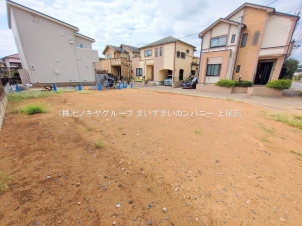 上尾市中妻、土地の画像です