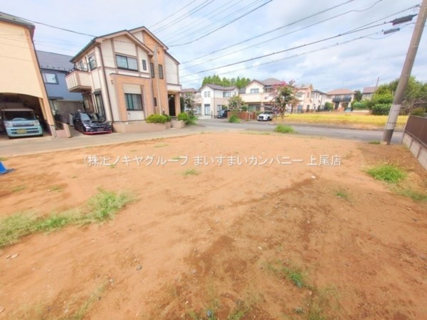 上尾市中妻、土地の画像です