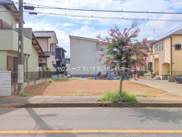 上尾市中妻、土地の画像です