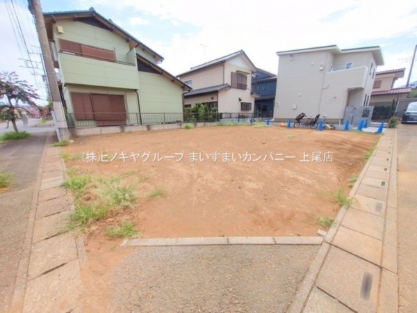 上尾市中妻、土地の画像です