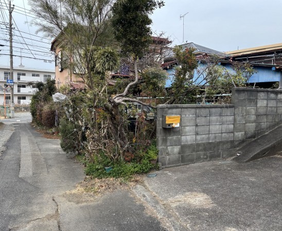 上尾市富士見、土地の画像です