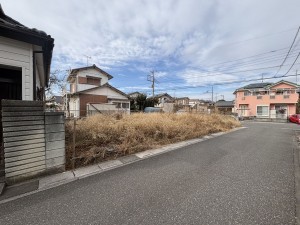 上尾市向山、土地の画像です