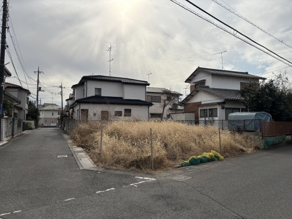 上尾市向山、土地の画像です