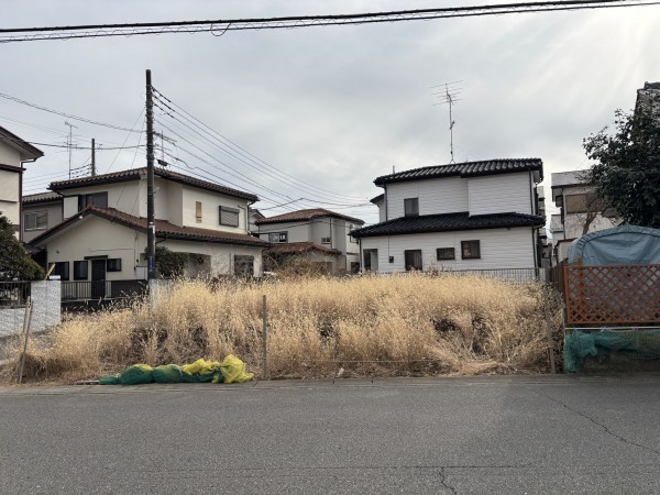 上尾市向山、土地の画像です