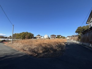 上尾市藤波、土地の画像です