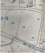 上尾市藤波、土地の間取り画像です
