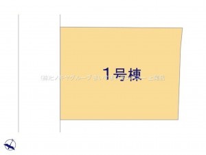 上尾市向山、新築一戸建ての画像です