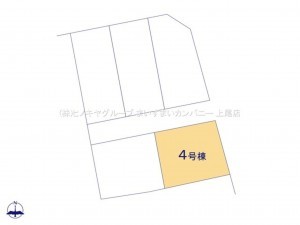 上尾市小泉、新築一戸建ての画像です