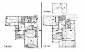 上尾市井戸木、中古一戸建ての間取り画像です