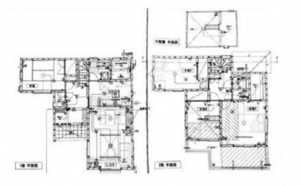 上尾市井戸木、中古一戸建ての間取り画像です