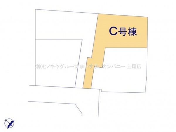 上尾市大字上、新築一戸建ての画像です