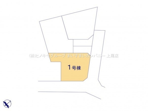 上尾市大字上、新築一戸建ての画像です