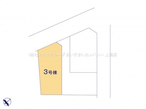 上尾市大字中新井、新築一戸建ての画像です