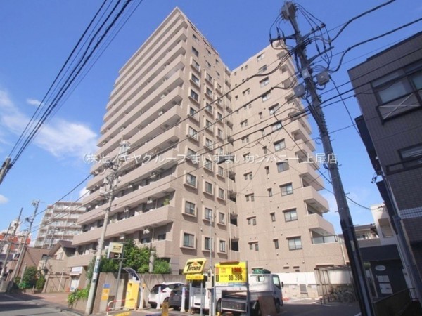 上尾市柏座、マンションの画像です