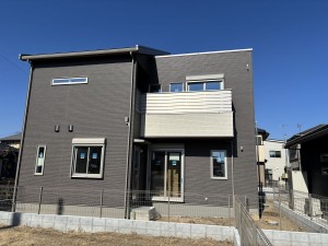 久喜市本町、新築一戸建ての外観画像です