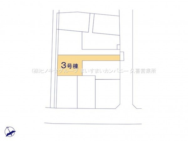 久喜市本町、新築一戸建ての画像です