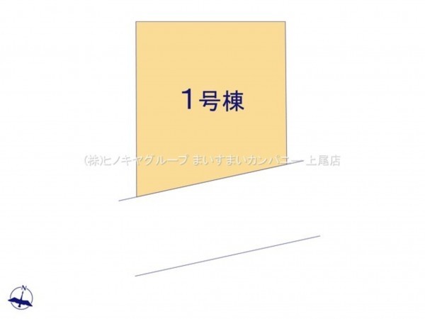 桶川市大字上日出谷、新築一戸建ての画像です