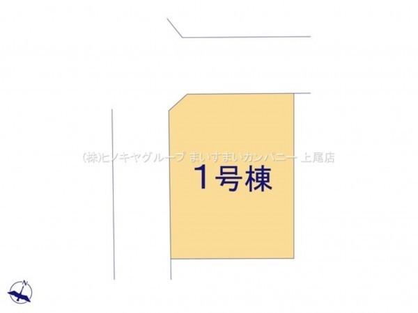 上尾市小泉、新築一戸建ての画像です