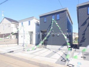 上尾市浅間台、新築一戸建ての画像です