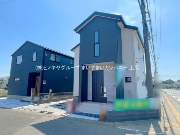 上尾市小泉、新築一戸建ての画像です