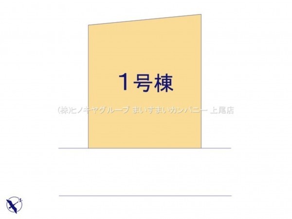 桶川市坂田西、新築一戸建ての画像です