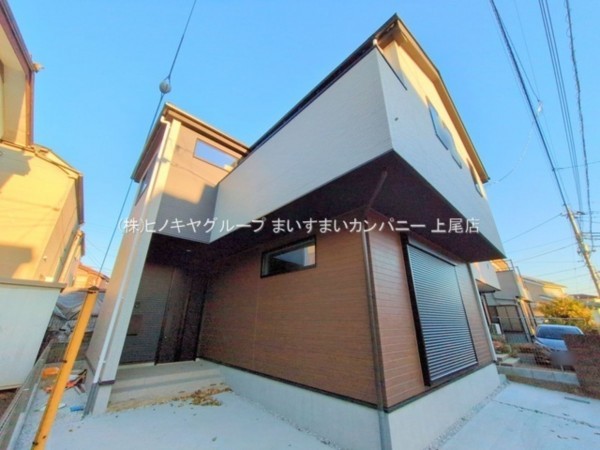 桶川市坂田西、新築一戸建ての画像です