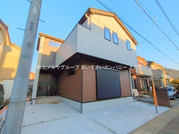 桶川市坂田西、新築一戸建ての画像です
