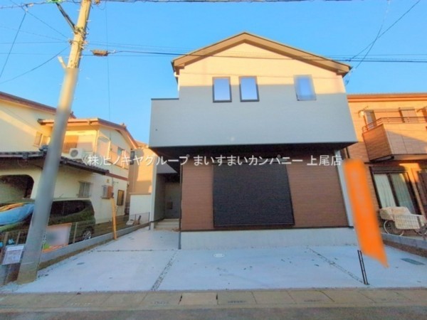 桶川市坂田西、新築一戸建ての画像です