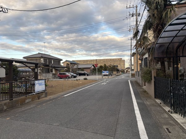桶川市朝日、土地の画像です