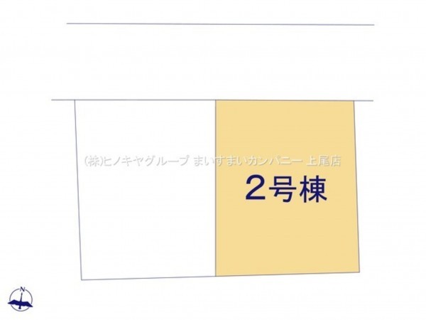 上尾市本町、新築一戸建ての画像です