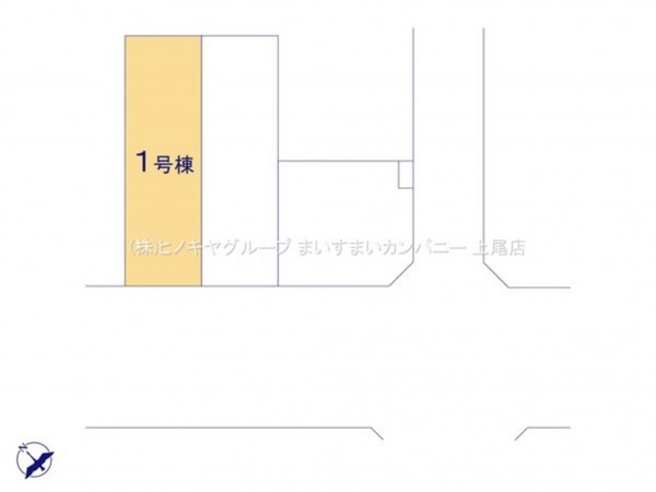 桶川市下日出谷西、新築一戸建ての画像です