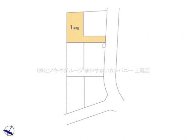 上尾市大字上、土地の画像です