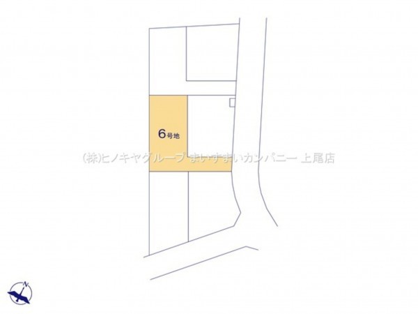 上尾市大字上、土地の画像です