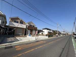 上尾市浅間台、新築一戸建ての画像です