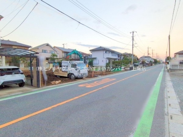 上尾市浅間台、新築一戸建ての画像です