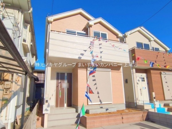 上尾市浅間台、新築一戸建ての画像です