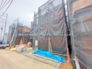 上尾市大字小敷谷、新築一戸建ての画像です