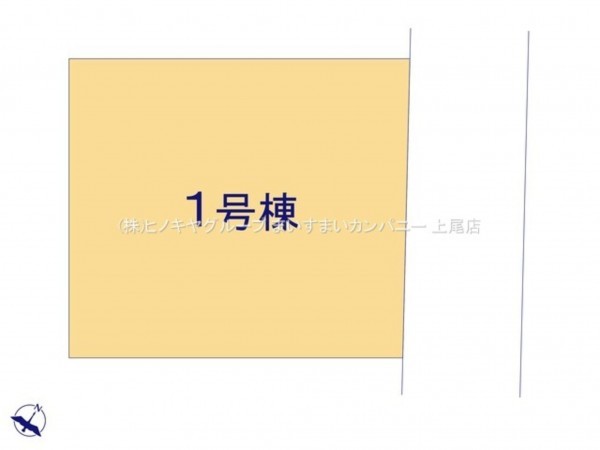 上尾市上平中央、新築一戸建ての画像です