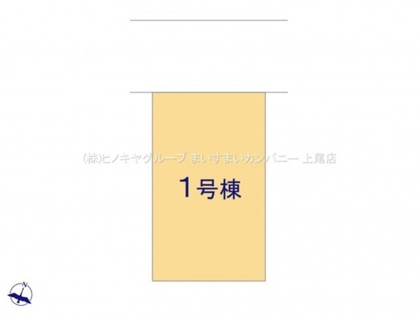 上尾市大字小泉、新築一戸建ての画像です