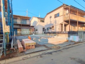 桶川市大字坂田、新築一戸建ての画像です