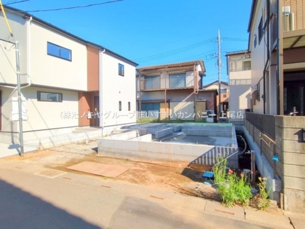 桶川市大字坂田、新築一戸建ての画像です