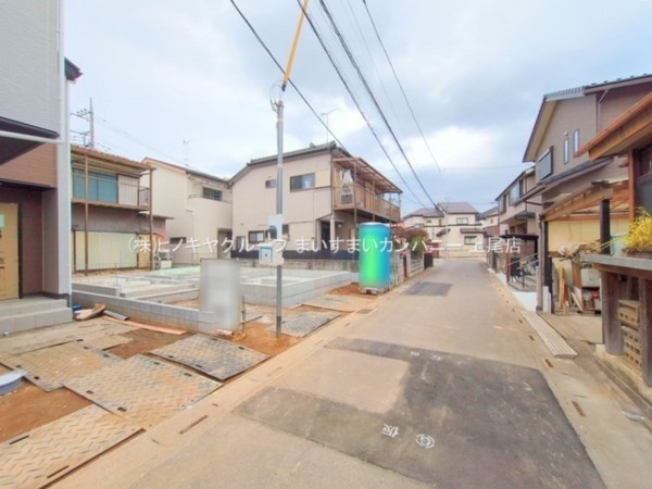 桶川市大字坂田、新築一戸建ての画像です