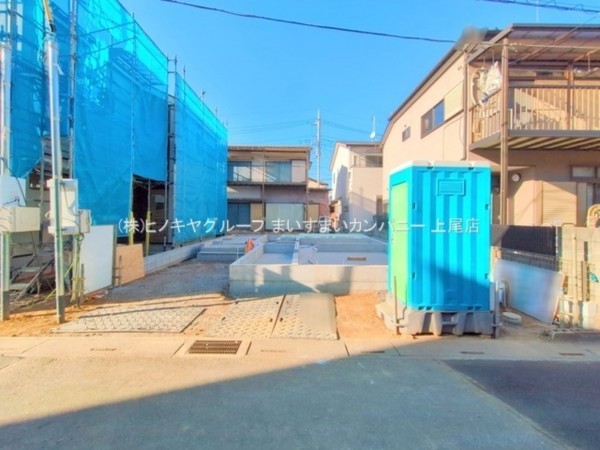 桶川市大字坂田、新築一戸建ての画像です