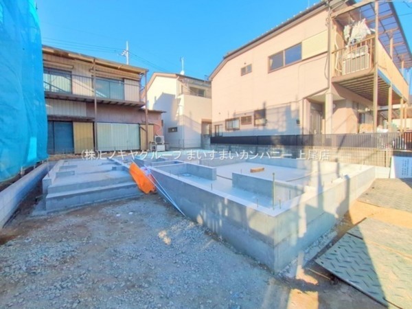 桶川市大字坂田、新築一戸建ての画像です